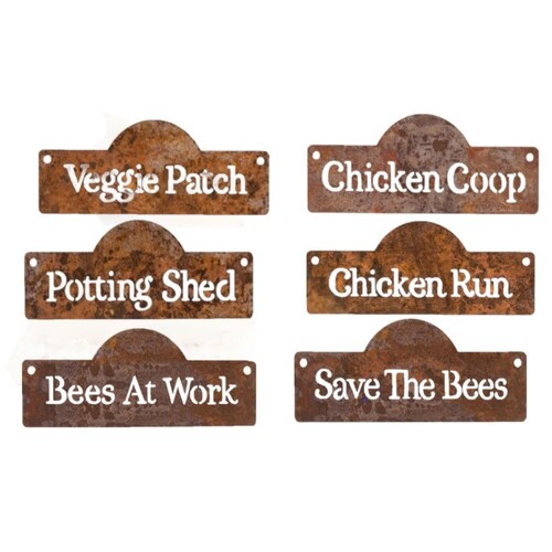 Rusted Signs