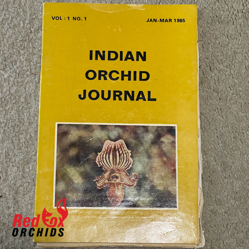 Indian Orchid Journal Vol:1 No:1 Jan-Mar 1985