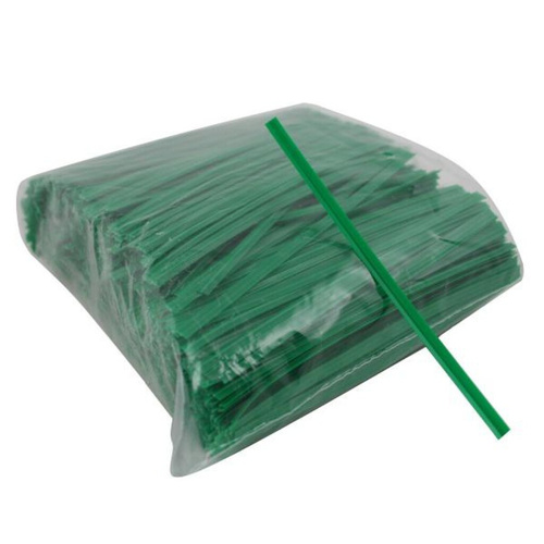 Green Twist Ties