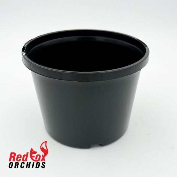 140mm Squat Pot (TL) Black
