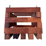 Wooden Orchid Basket – Merbau Timber