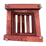 Wooden Orchid Basket – Merbau Timber