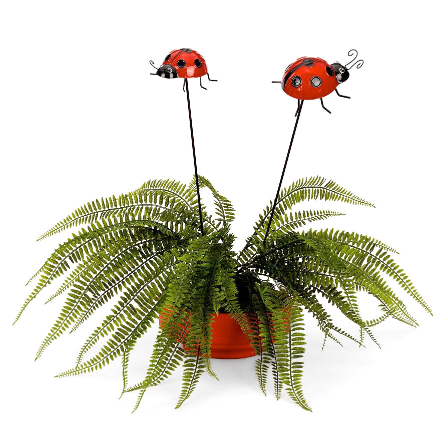 Stake Ladybug Red