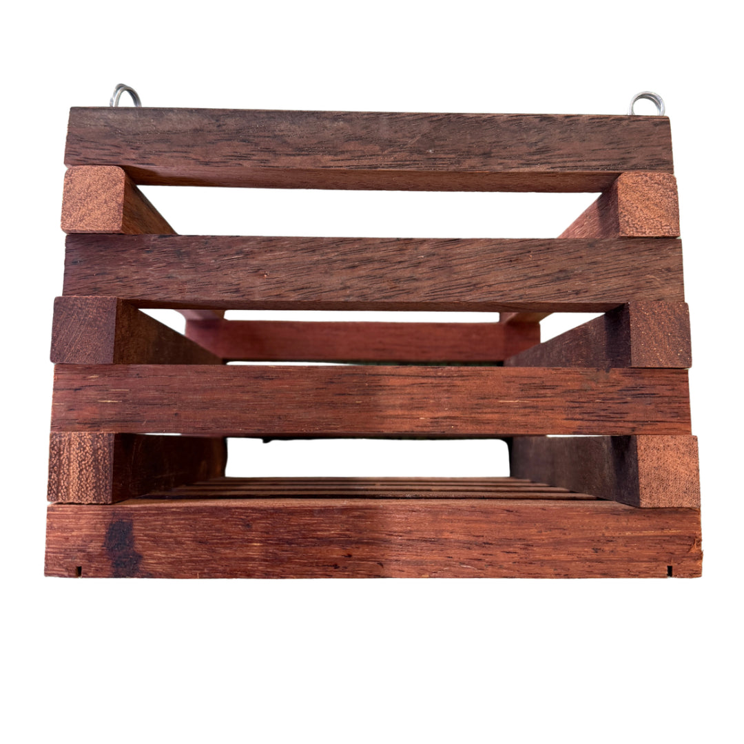 Wooden Orchid Basket – Merbau Timber