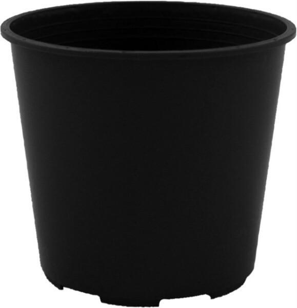 55mm Slimline Pot Black