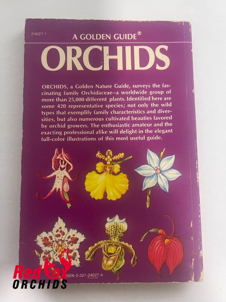 ORCHIDS: A GOLDEN GUIDE by FLOYD S. SHUTTLEWORTH PAPERBACK